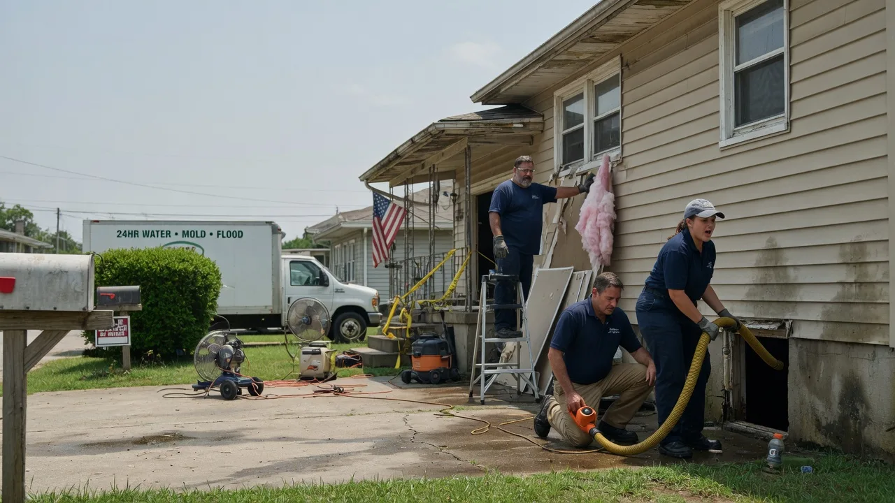 Water Damage Repair in New Cumberland, PA near me